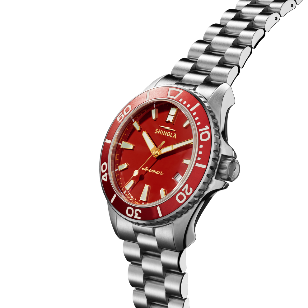 Shinola Lava Lake Monster Men's 43 mm Automatic Watch with Date S0120291080