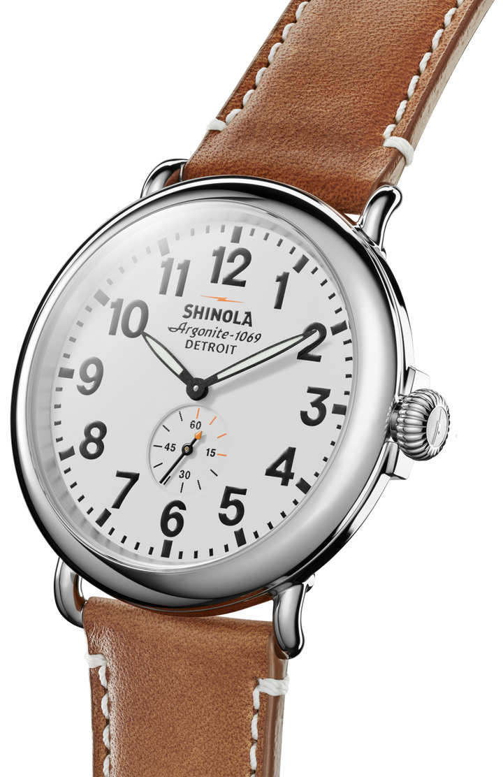 Shinola Runwell Men's 47 MM Quartz Watch with Small Seconds S0110000010