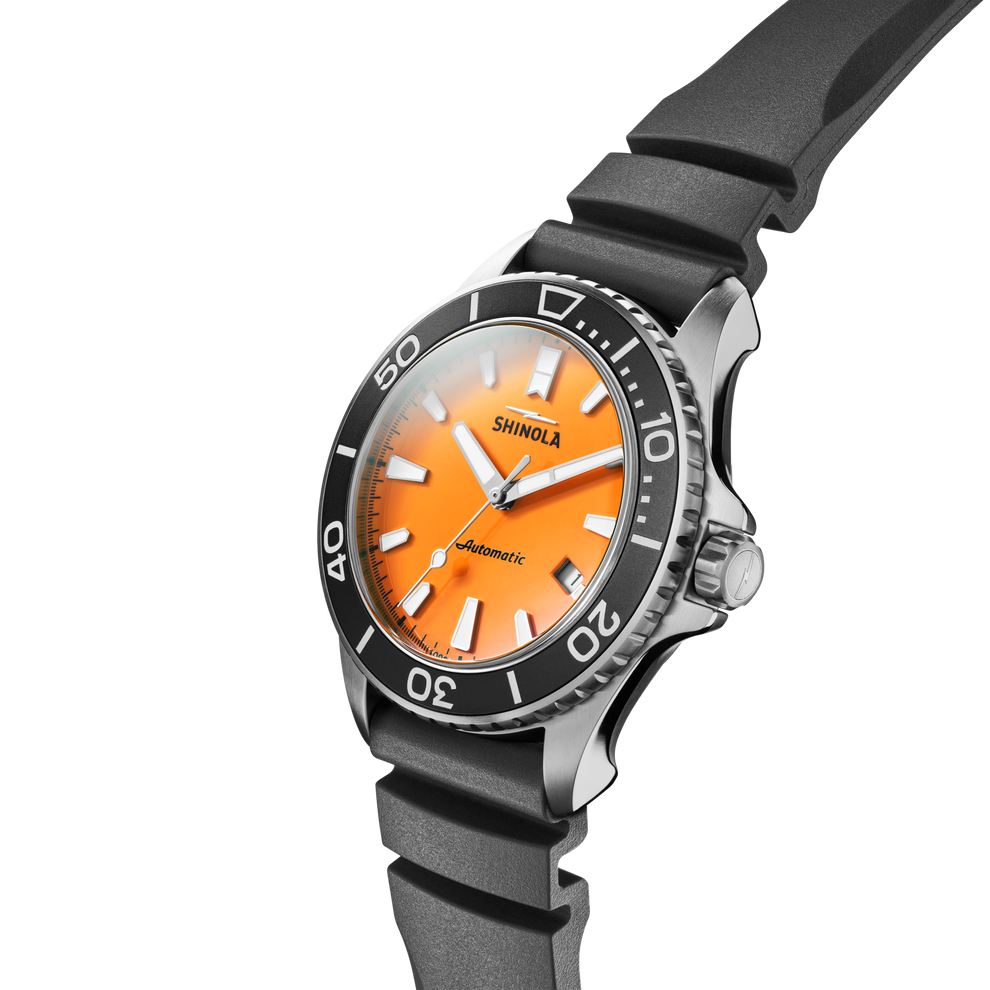 Shinola Lake Huron Monster Men's 43 mm Automatic Watch with Date S0120097180