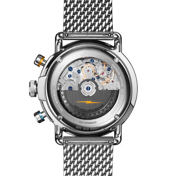 Shinola Canfield Men's 44 mm Automatic Watch with Chronograph S0120308430