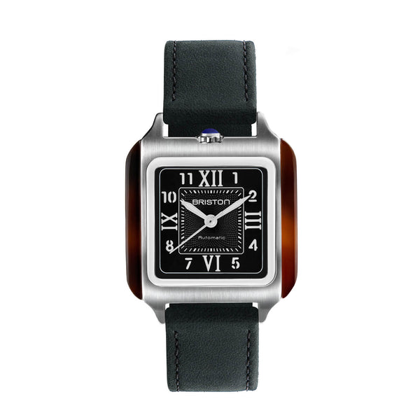 Briston Streamliner Kennedy Black Dial Stainless steel and tortoise shell acetate Case Automatic with Hours-Minutes-Seconds 251936.SA.T.1.CH