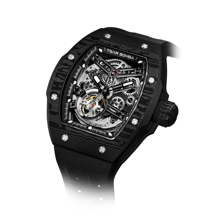 Tsar Bomba Atomic Series Exhibition Dial Automatic with Multifunction 5 interchangable Options TB8218SCM