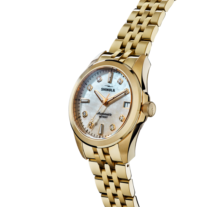 Shinola Monster Unisex 36mm Automatic Watch with Hours-Minutes-Seconds S0120484270