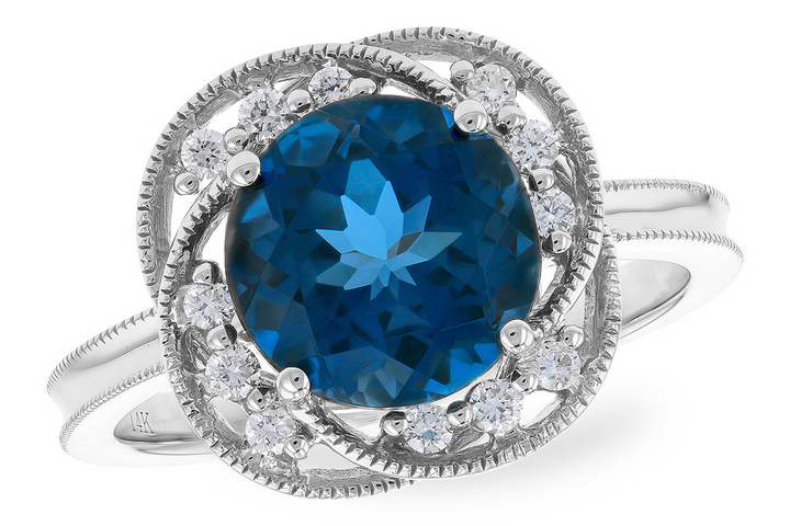 Colored Stone Rings  -  Women'