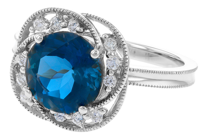 Colored Stone Rings  -  Women'