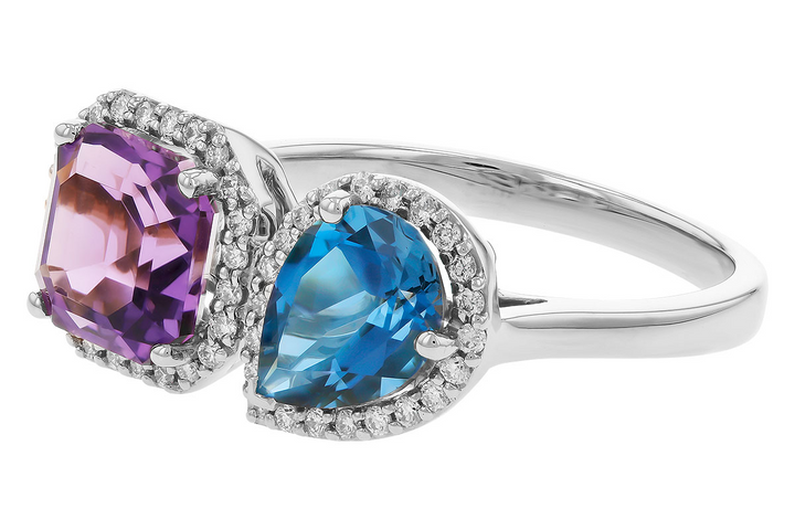 Colored Stone Rings  -  Women'