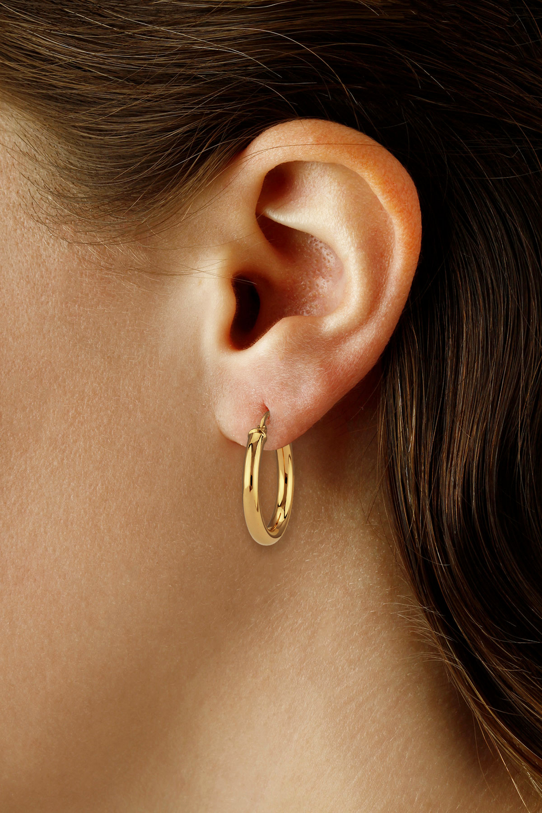 Precious Metal (no Stones) Earring