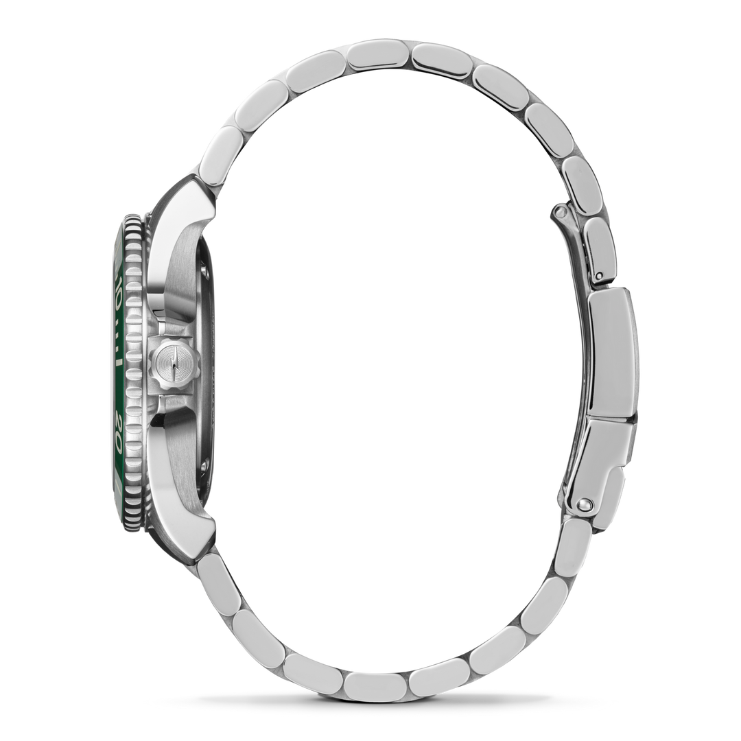 Shinola Lake Ontario Mother of Pearl Monster Men's 39mm Automatic Watch with Hours-Minutes-Seconds S0120484266