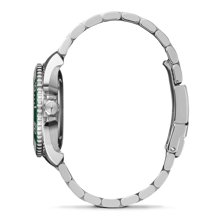 Shinola Lake Ontario Mother of Pearl Monster Men's 39mm Automatic Watch with Hours-Minutes-Seconds S0120484266