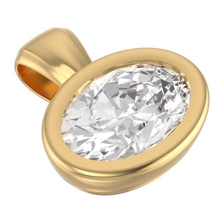 Precious Metal (No Stones) Mounting Necklaces/Earring
