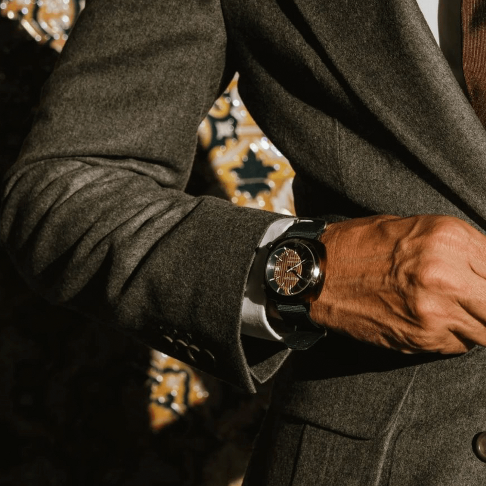 Briston Clubmaster Diver Brown Dial Stainless steel and tortoise shell acetate Case Automatic with Hours-Minutes-Date 18642.SA.TD.10W.NBG