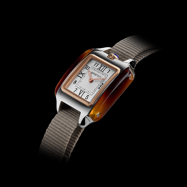 Briston Streamliner Kennedy White Dial Stainless Steel Case Quartz with Two Hand 252025.PRA.T.2.NT