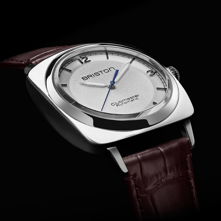 Briston Clubmaster Legend White Dial Stainless Steel Case Automatic with Two Hand 25639.PS.L.2.LABR