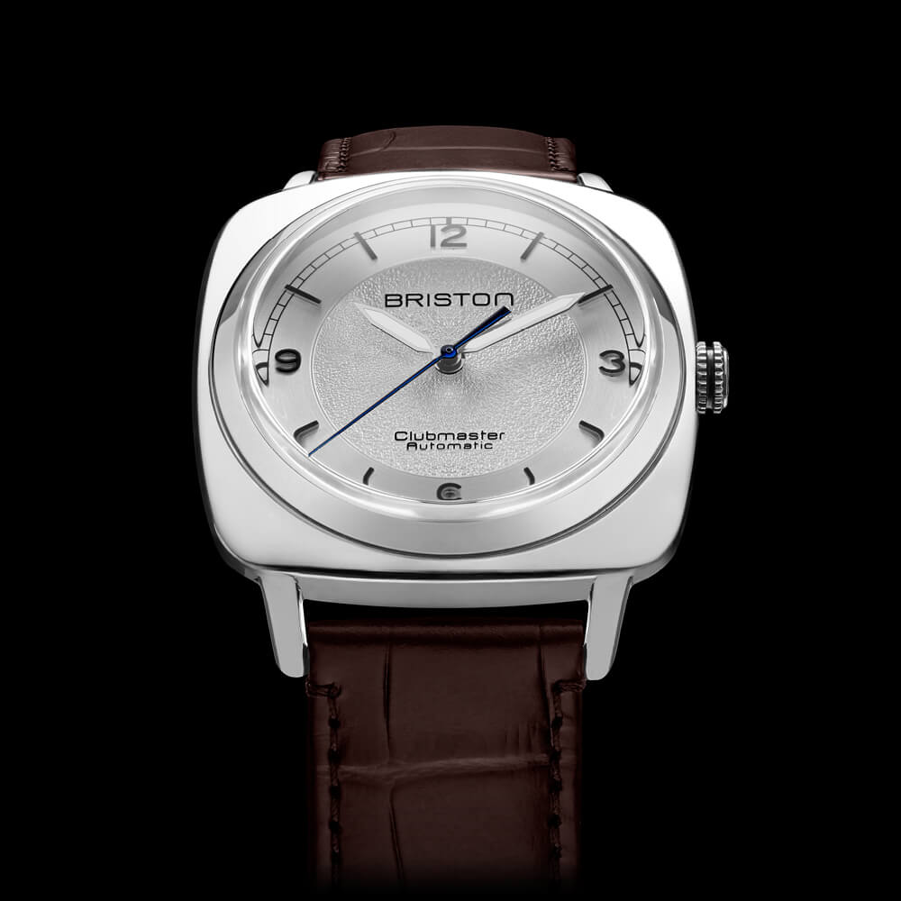 Briston Clubmaster Legend White Dial Stainless Steel Case Automatic with Two Hand 25639.PS.L.2.LABR