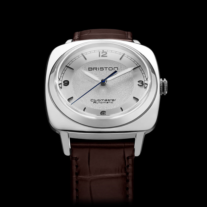 Briston Clubmaster Legend White Dial Stainless Steel Case Automatic with Two Hand 25639.PS.L.2.LABR