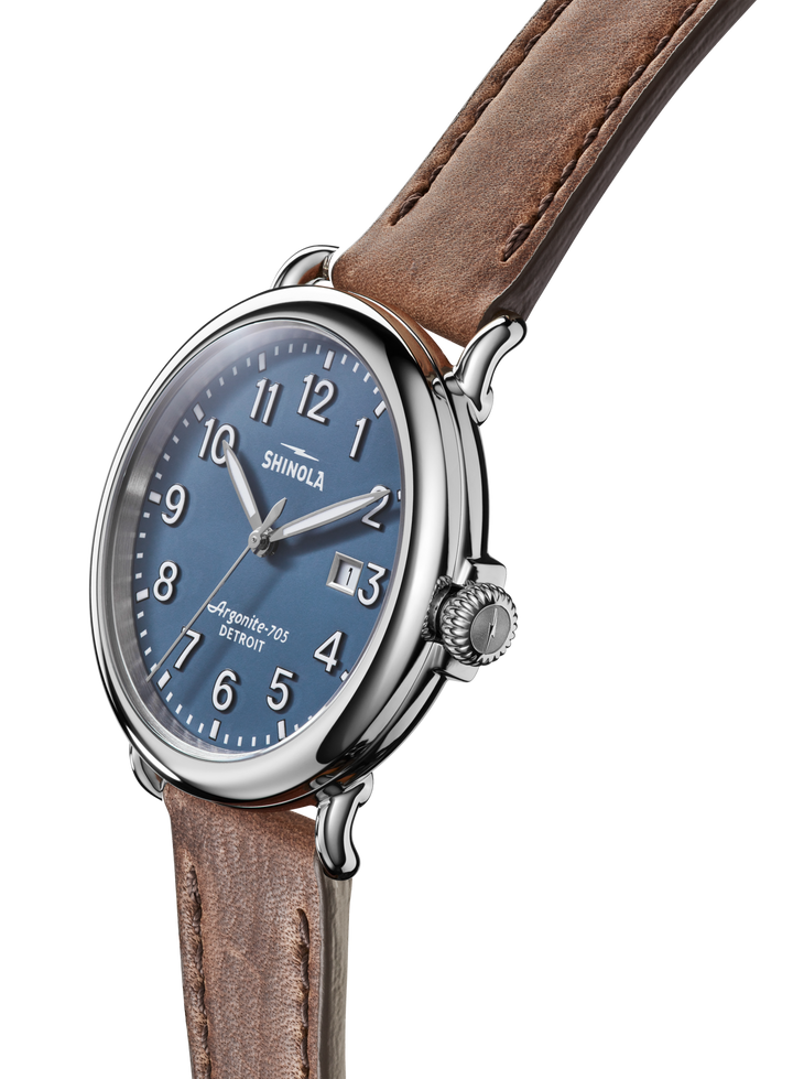 Shinola Runwell Men's 41mm Quartz Watch with Hours-Minutes-Seconds S0120172978