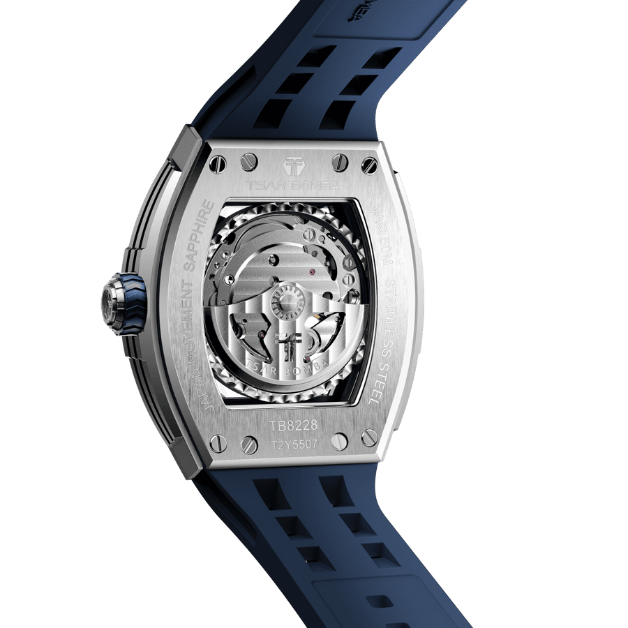 Tsar Bomba Elemental Skeleton Dial Automatic with Hours-Minutes-Seconds TB8228A-01