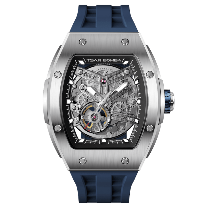 Tsar Bomba Elemental Skeleton Dial Automatic with Hours-Minutes-Seconds TB8228A-01