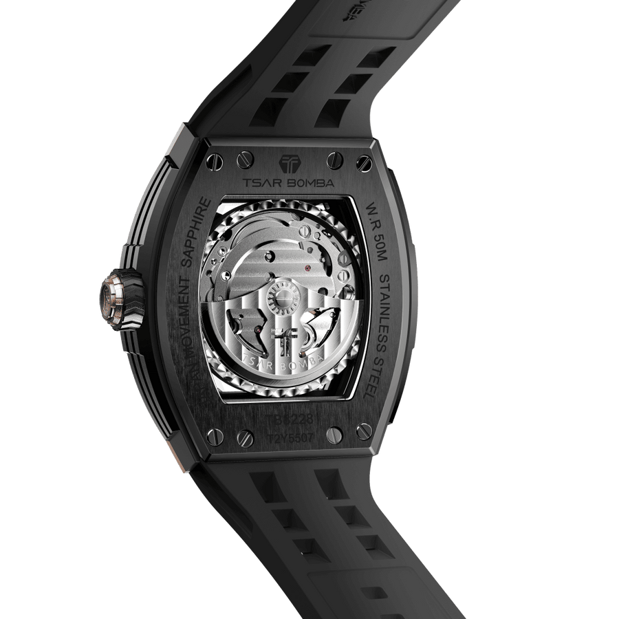 Tsar Bomba Elemental Skeleton Dial Automatic with Hours-Minutes-Seconds TB8228A-04