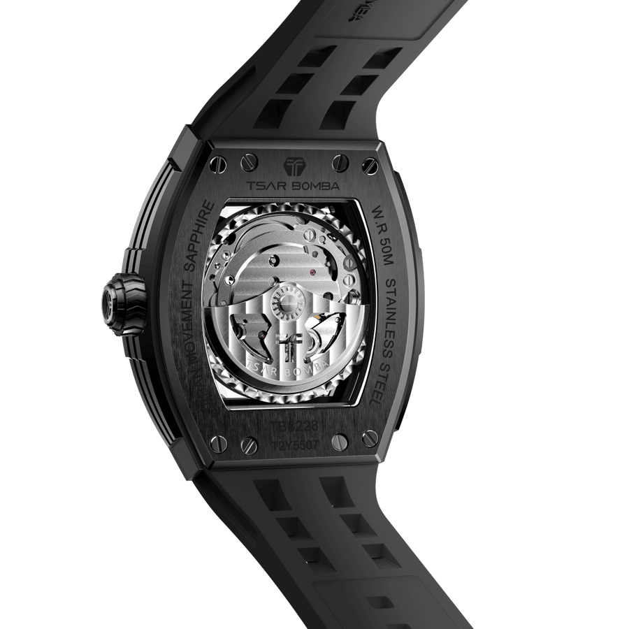 Tsar Bomba Elemental Skeleton Dial Automatic with Hours-Minutes-Seconds TB8228A-03