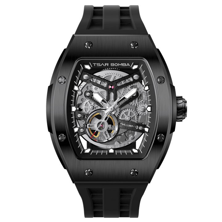 Tsar Bomba Elemental Skeleton Dial Automatic with Hours-Minutes-Seconds TB8228A-03