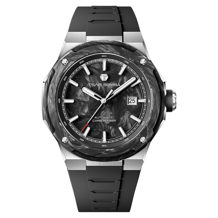 Tsar Bomba Electron Black Dial Automatic with Hours-Minutes-Seconds TB8230-02