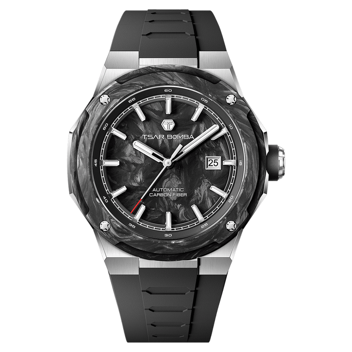 Tsar Bomba Electron Black Dial Automatic with Hours-Minutes-Seconds TB8230-02