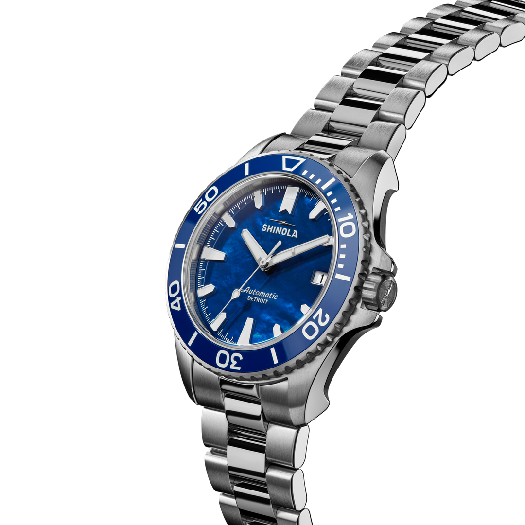 Shinola Monster Men's 39mm Automatic Watch with Hours-Minutes-Seconds S0120484234