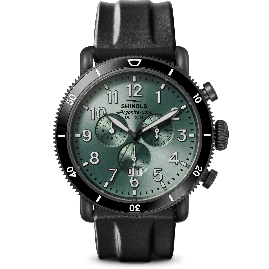 Shinola Runwell Men's 48mm Quartz Watch with Chronograph S0120494121