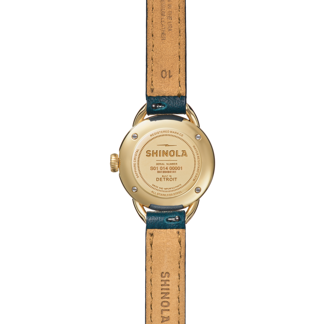 Shinola Runabout Women's 25mm Quartz Watch with Hours-Minutes-Seconds S0120494141