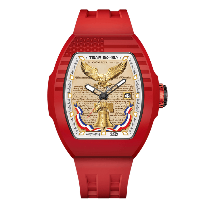 Tsar Bomba Champagne Dial Automatic with Hours-Minutes-Seconds Minuteman Edition(3 in 1) TB8218(1+3)USA