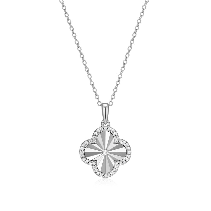 Forzatina Sterling Silver 925 Purity Lab Grown Diamond Necklace