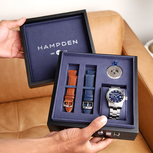 Hampden Sullivan Blue Dial Automatic with Small Seconds MODEL 1