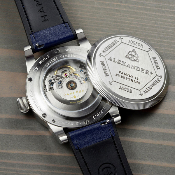 Hampden Sullivan Blue Dial Automatic with Small Seconds MODEL 1