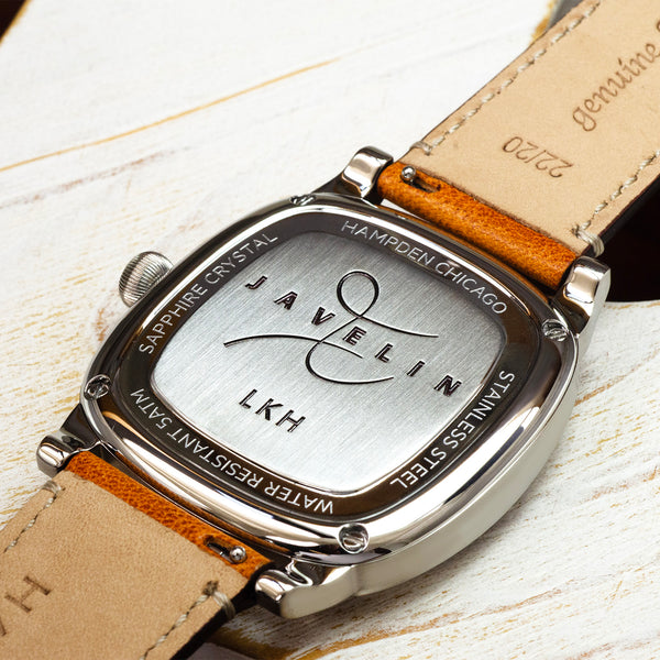 Hampden Algreen White Dial Quartz with Hours-Minutes-Seconds MODEL 2