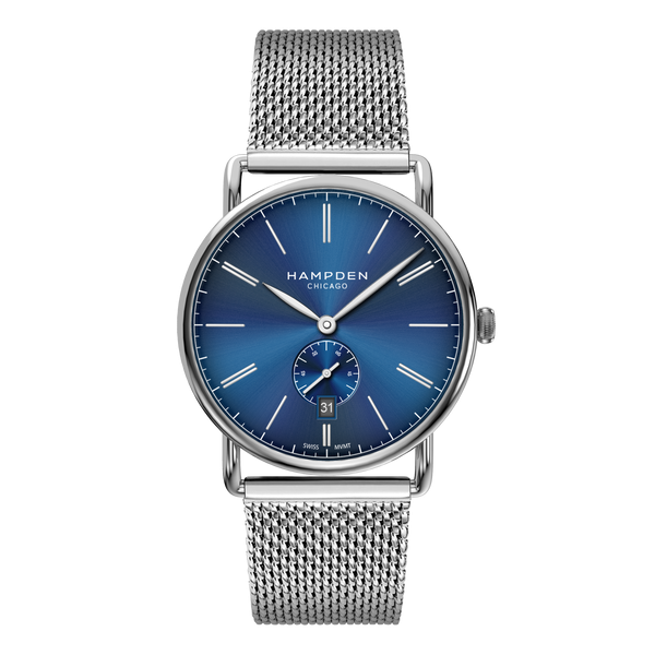 Hampden Dixon Blue Dial Quartz with Small Seconds Model 4