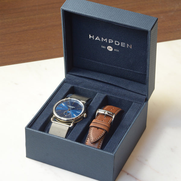 Hampden Dixon Blue Dial Quartz with Small Seconds Model 4