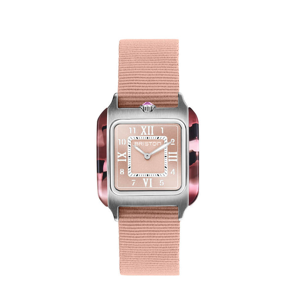 Briston Streamliner Kennedy Pink Dial Quartz with Two Hand 262030.SA.UR.45.NPK