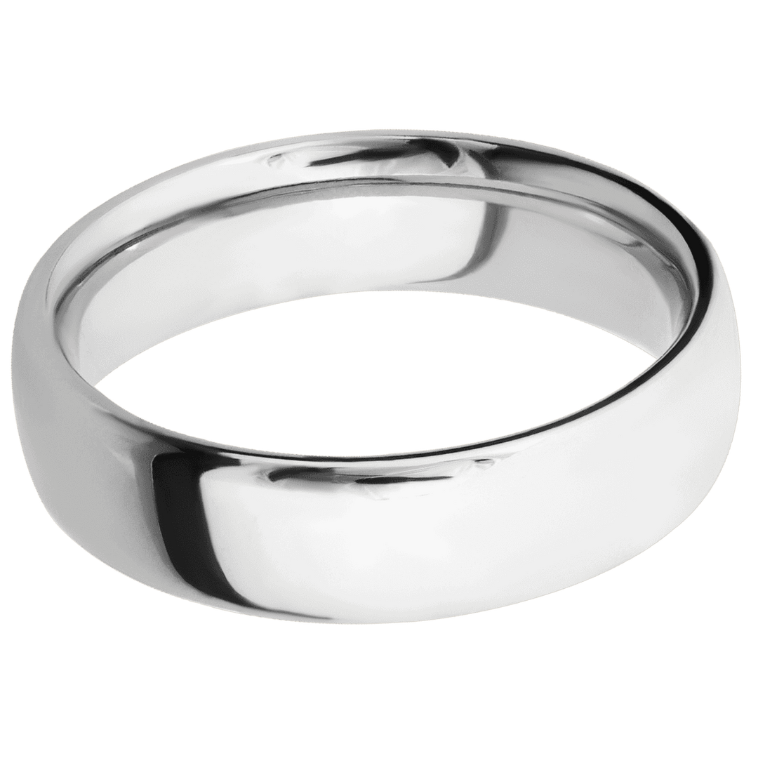 14K White Gold + Polish Finish