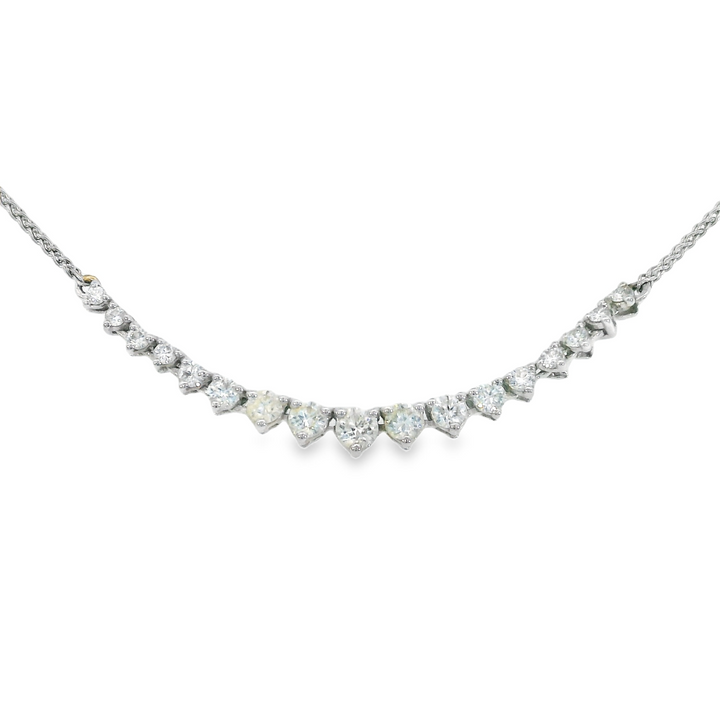 Diamond Pendant 0.47ct. 14k White Gold