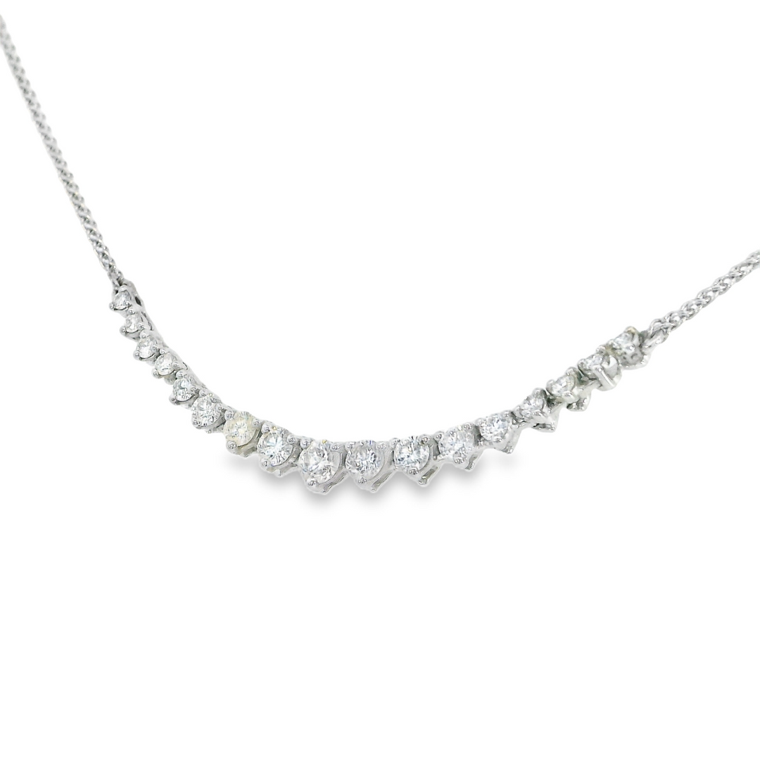 Diamond Pendant 0.47ct. 14k White Gold