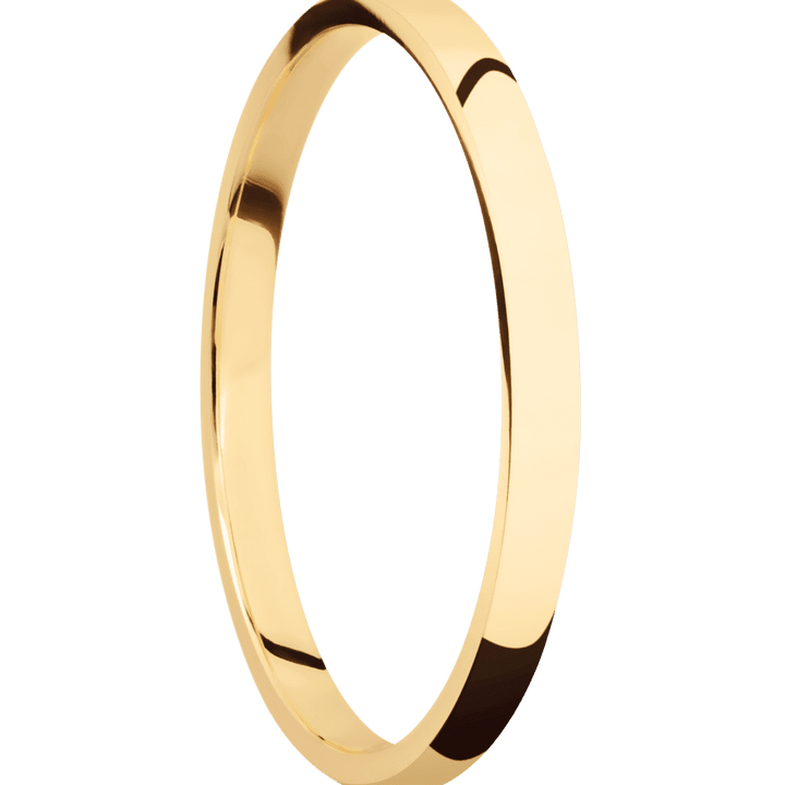 10K Yellow Gold + Polish Finish