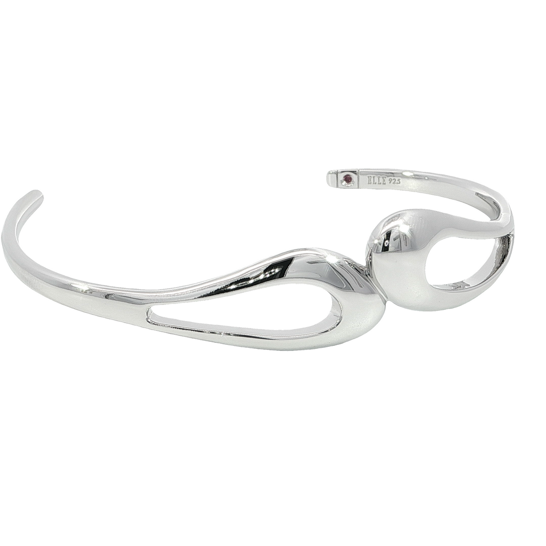 Oasis Cuff Bracelet, Sterling Silver
