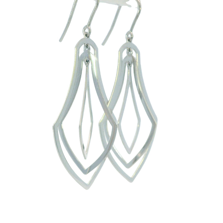 Drop earrings in Sterling Silver
