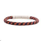 Brown, Black Red, Nylon Bracelet