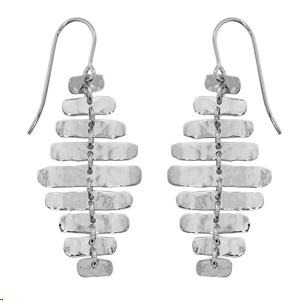 Wire earrings in Sterling Silver