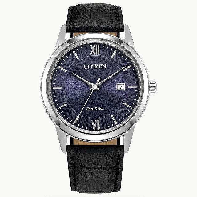 Citizen Classic Blue Dial Eco-Drive with Date AW1780-09L