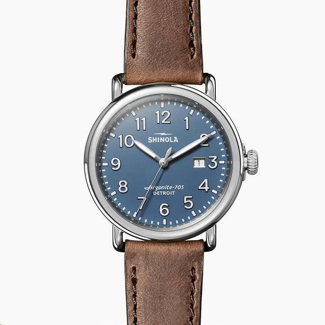 Shinola Runwell Men's 41mm Quartz Watch with Hours-Minutes-Seconds S0120172978