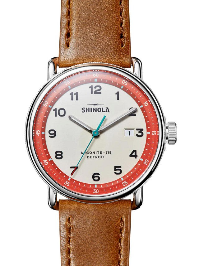 Shinola Canfield Men's 43mm Quartz Watch with Date S0120266181
