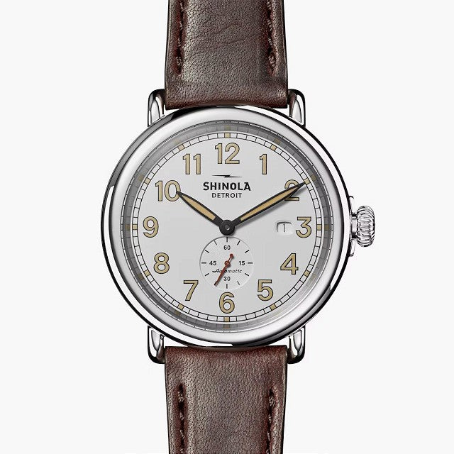 Shinola Runwell Men's 45 mm Automatic Watch with Small Seconds-Date S0120203780